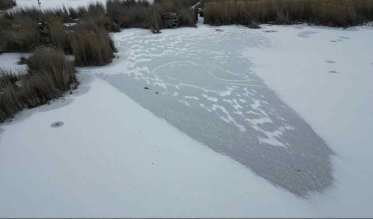 Kayseri Sutan Sazlığı Buz Tuttu (3)
