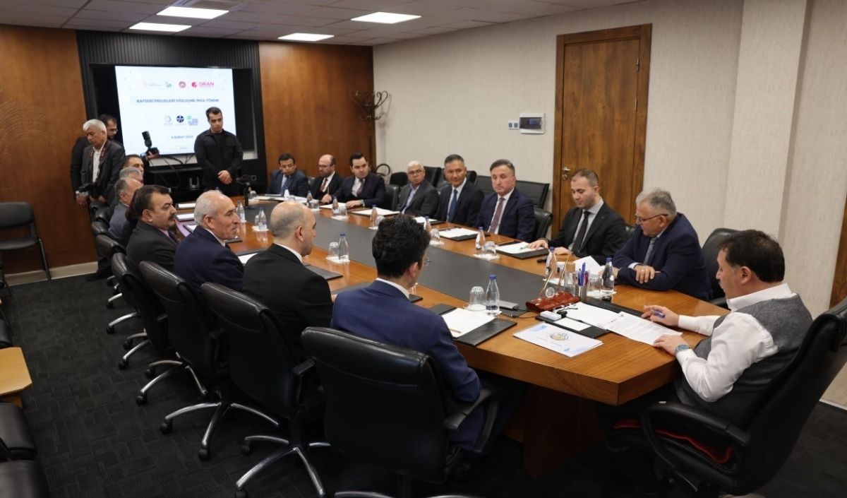 Kayseri Valiliği'nde 63 Milyon Tl'lik Proje Için Toplandı! Bakın Ne Yapılacak (2)