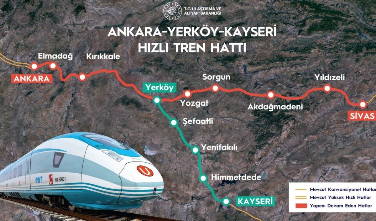 Kayseri Yerköy Hızlı Tren (2)