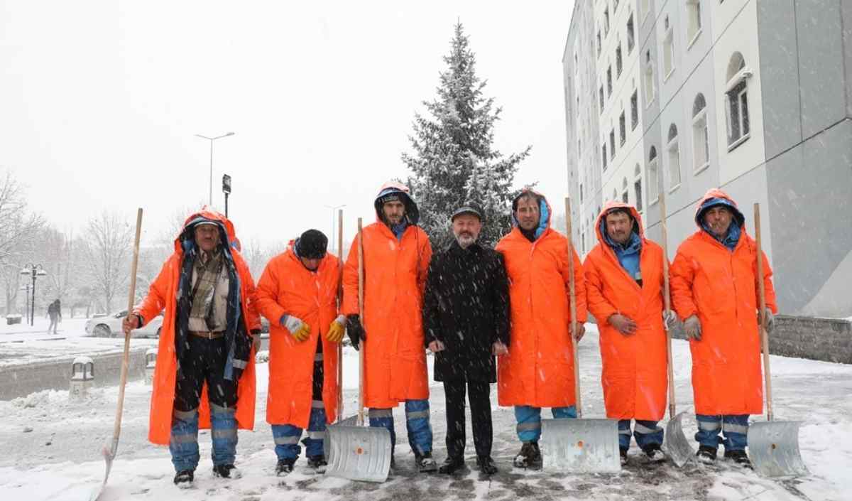 Kayseride Kar Yağışı (3)