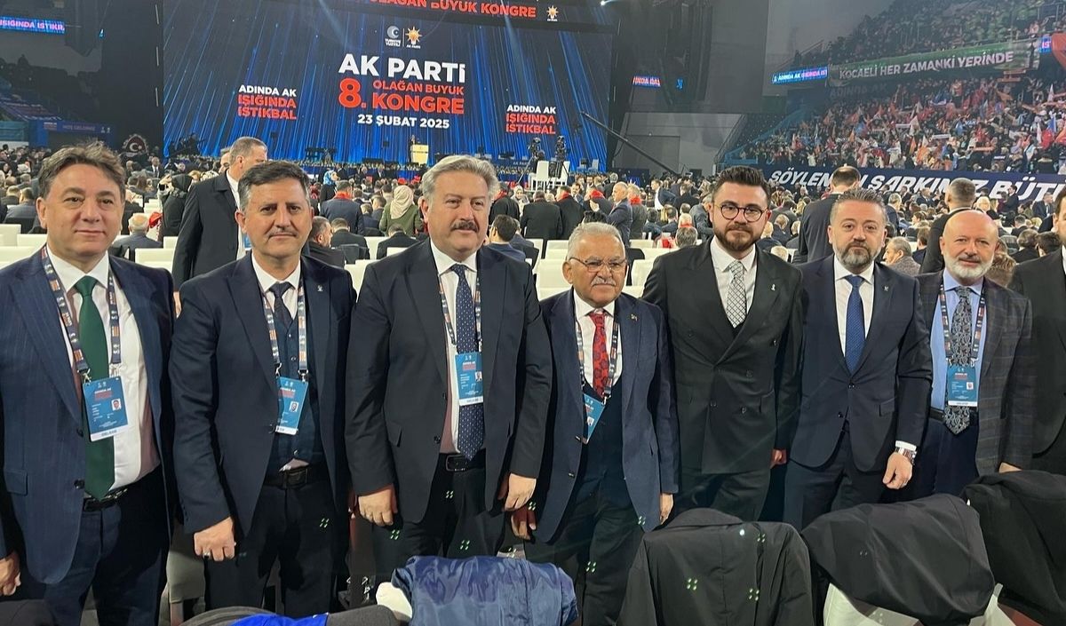 Kayserili Başkanlar Ak Parti Kongresi’nde! Memduh Büyükkılıç Neler Söyledi (2)