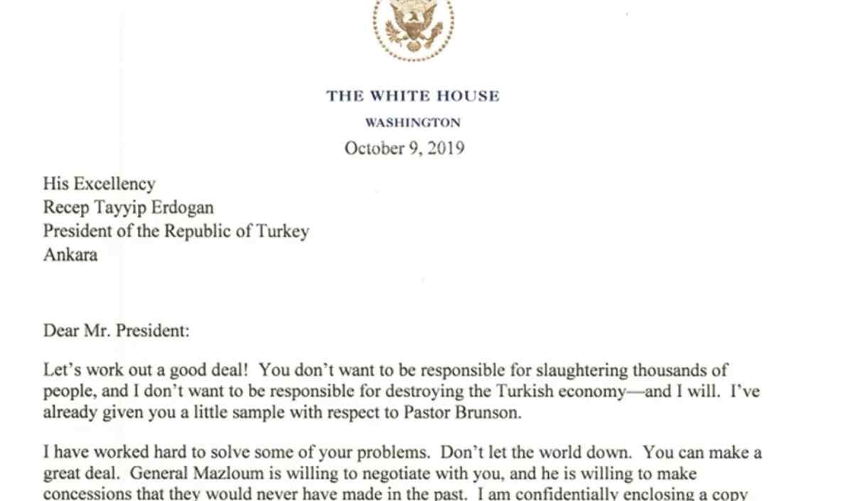 Mahmut Arıkan Trumpa Mektup (2)