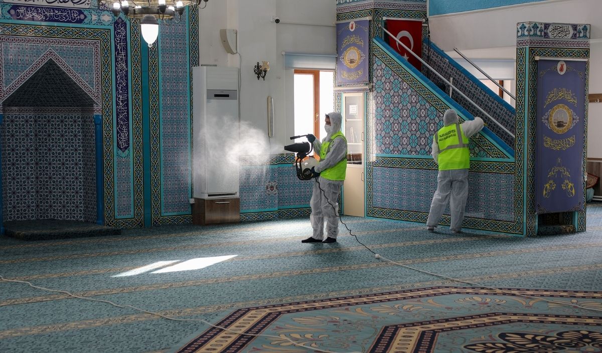 Talas Belediyesi Camii Temizliği (4)