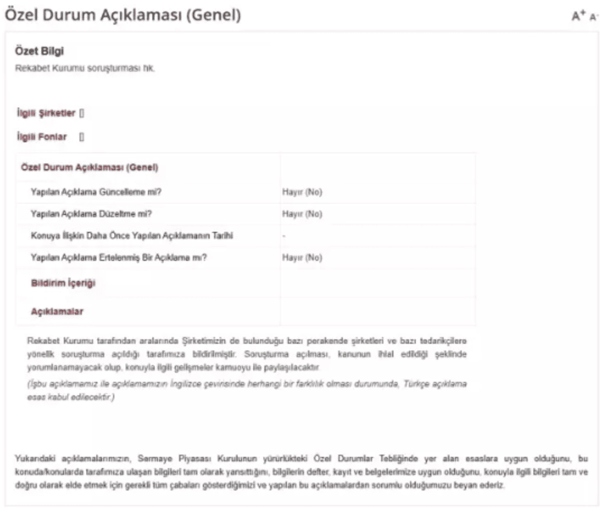 Bim Şok Migrosa Soruşturma (2)
