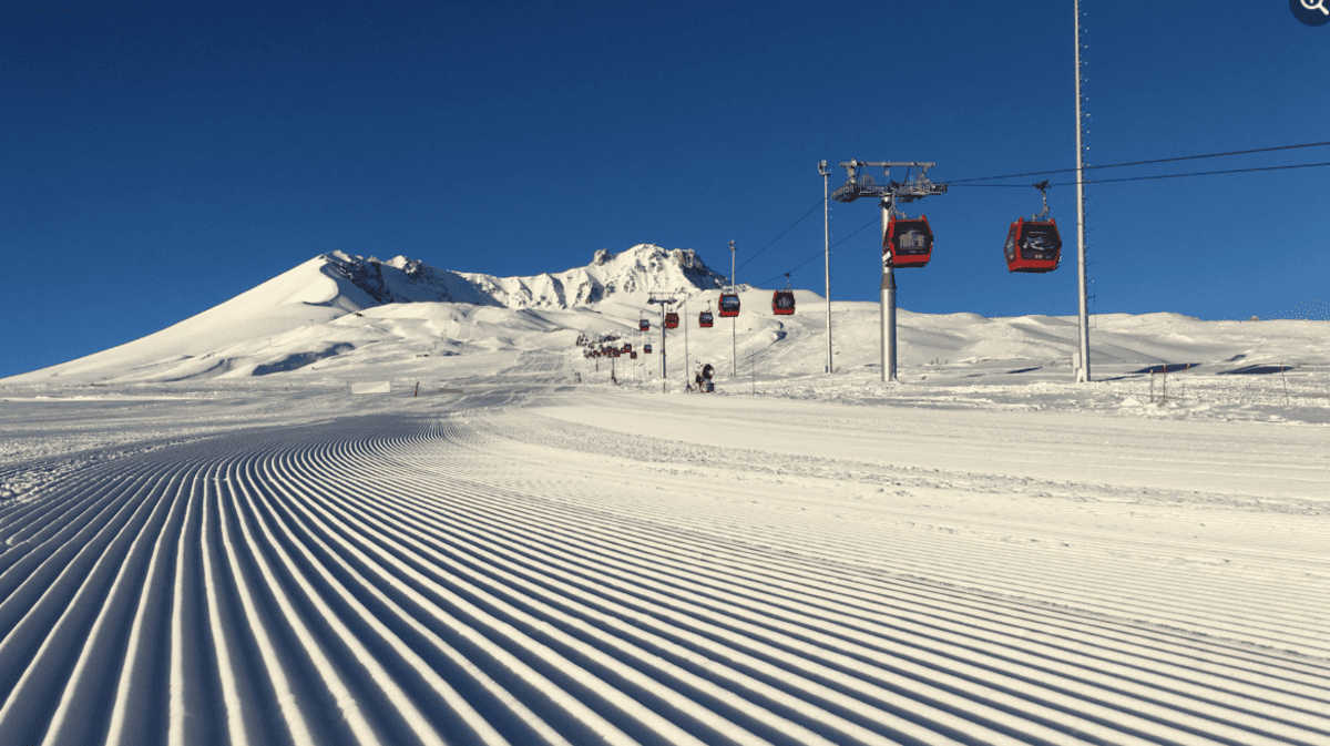 Erciyes Dağı Çığ (1)