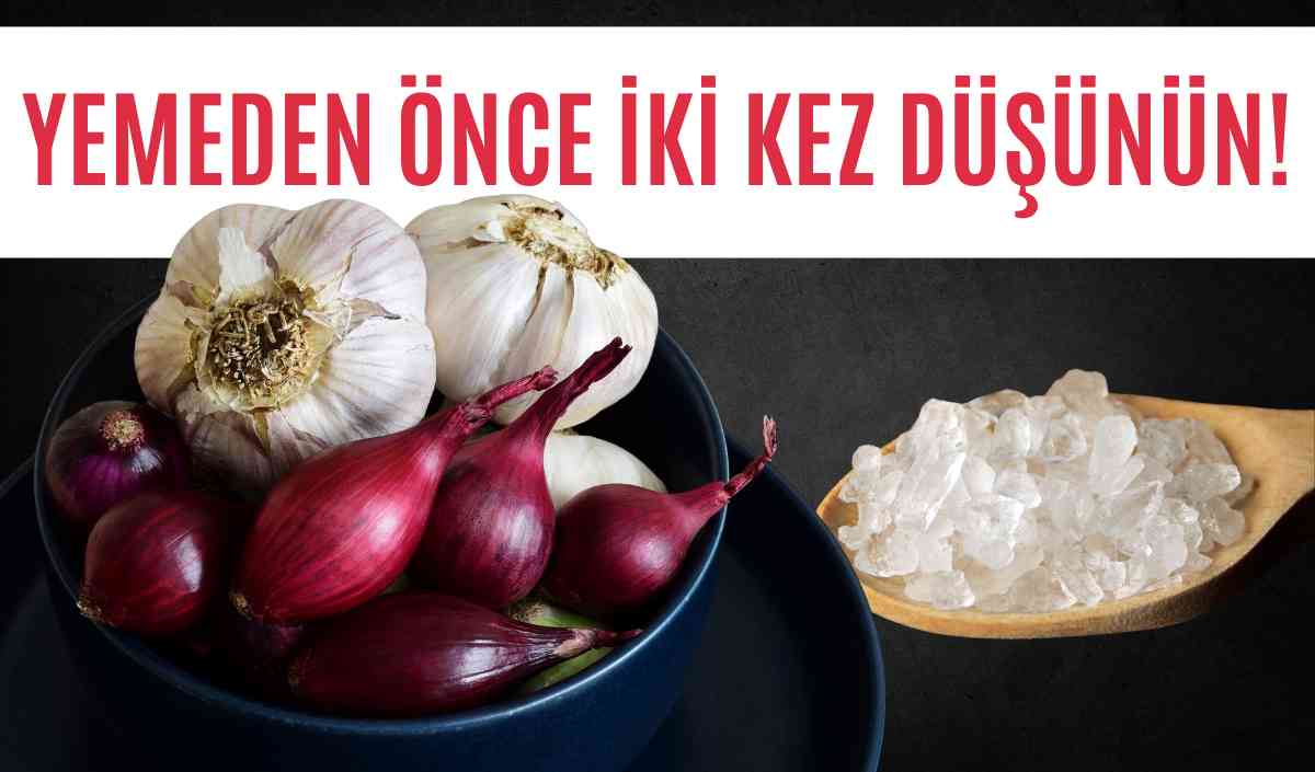 Yemeklerin olmazsa olmazı soğan ve sarımsak eğer aşırıya kaçarsa mide yanmalarına neden olabilir. Bu tür yiyecekler iftar ve sahur arasında mideyi rahatlatmak yerine mide de ağrılara neden olacaktır. 