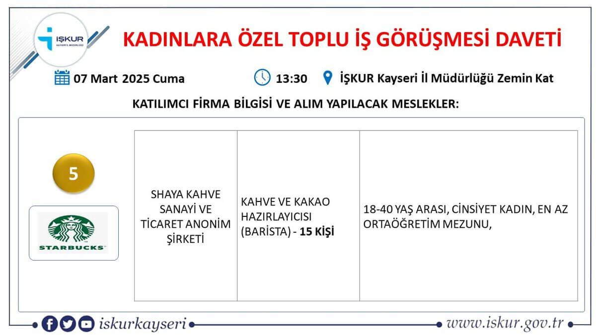 işkur kayserii