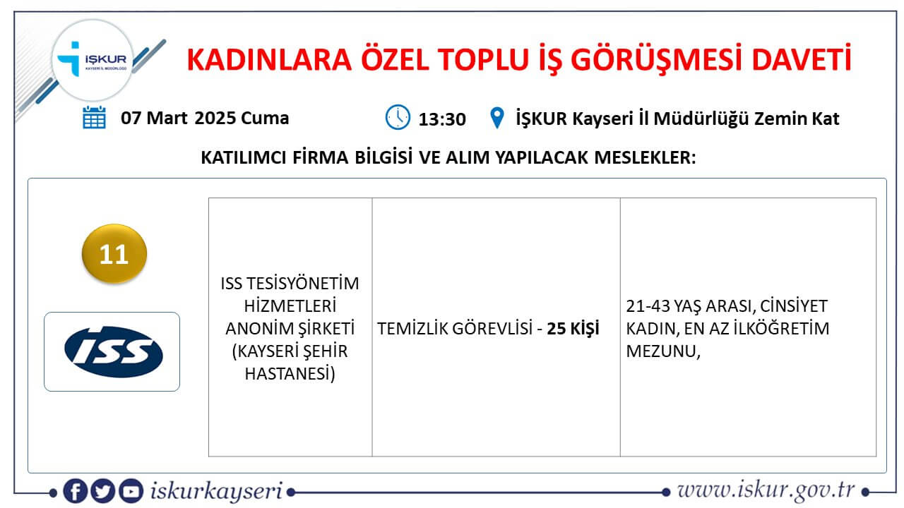 işkur kayseri