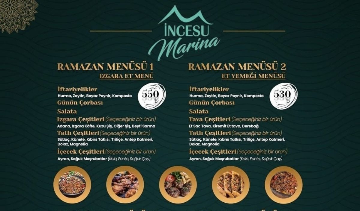 İncesu Marina’da Iftar Yapmak Lüks Oldu! İşte Şaşırtan Fiyatlar (3)