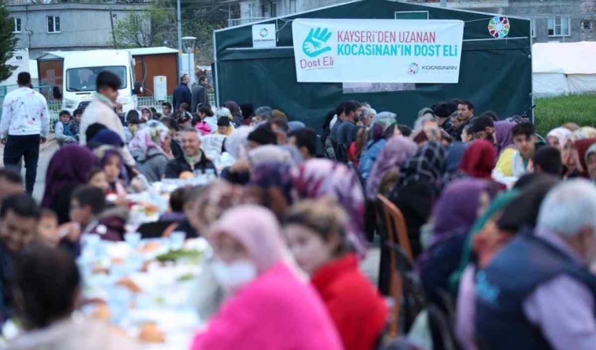 Kayseri Kocasinan Belediyesi'nden Her Gün Mahallenize Iftar Sofrası! (3)