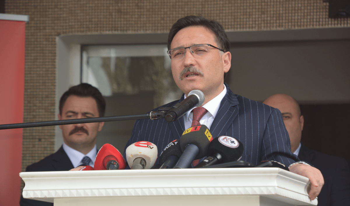Kayseri Valilik Önünde Bayramlaşma (4)