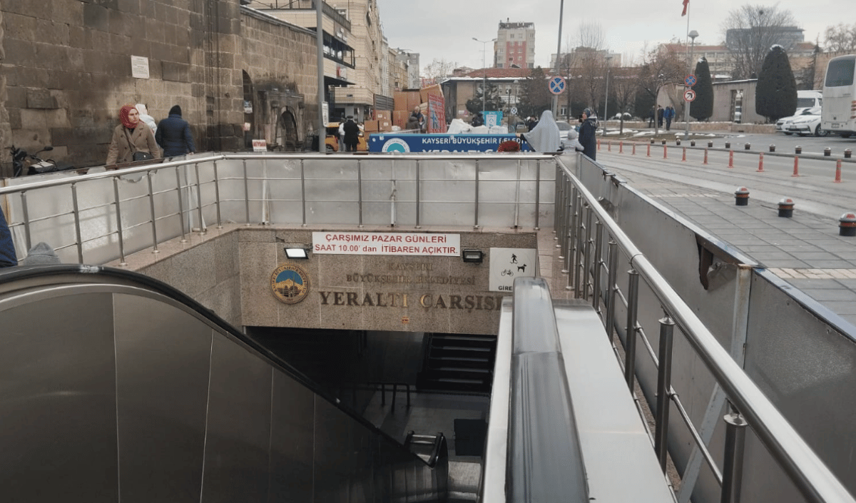 Kayseri Yeraltı Çarşısı Gece Açık Olacak (2)