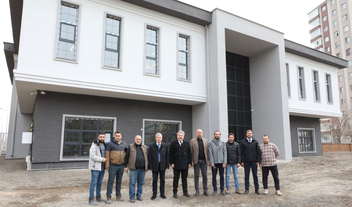 Kayseri'de Melikgazi Belediyesi'nden Yeni Tesis! Bakın Nereye Yapıldı (4)