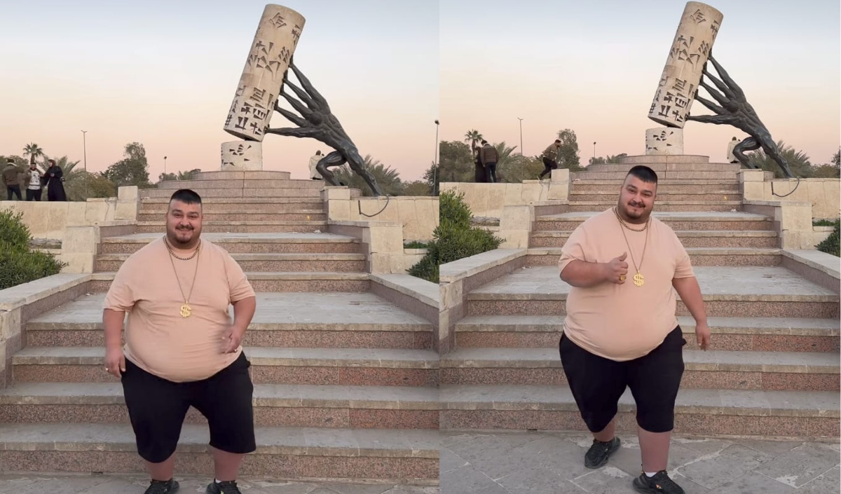 Kayserili fenomenin Bağdat’taki videosu olay oldu! Arap hayranları akın etti!