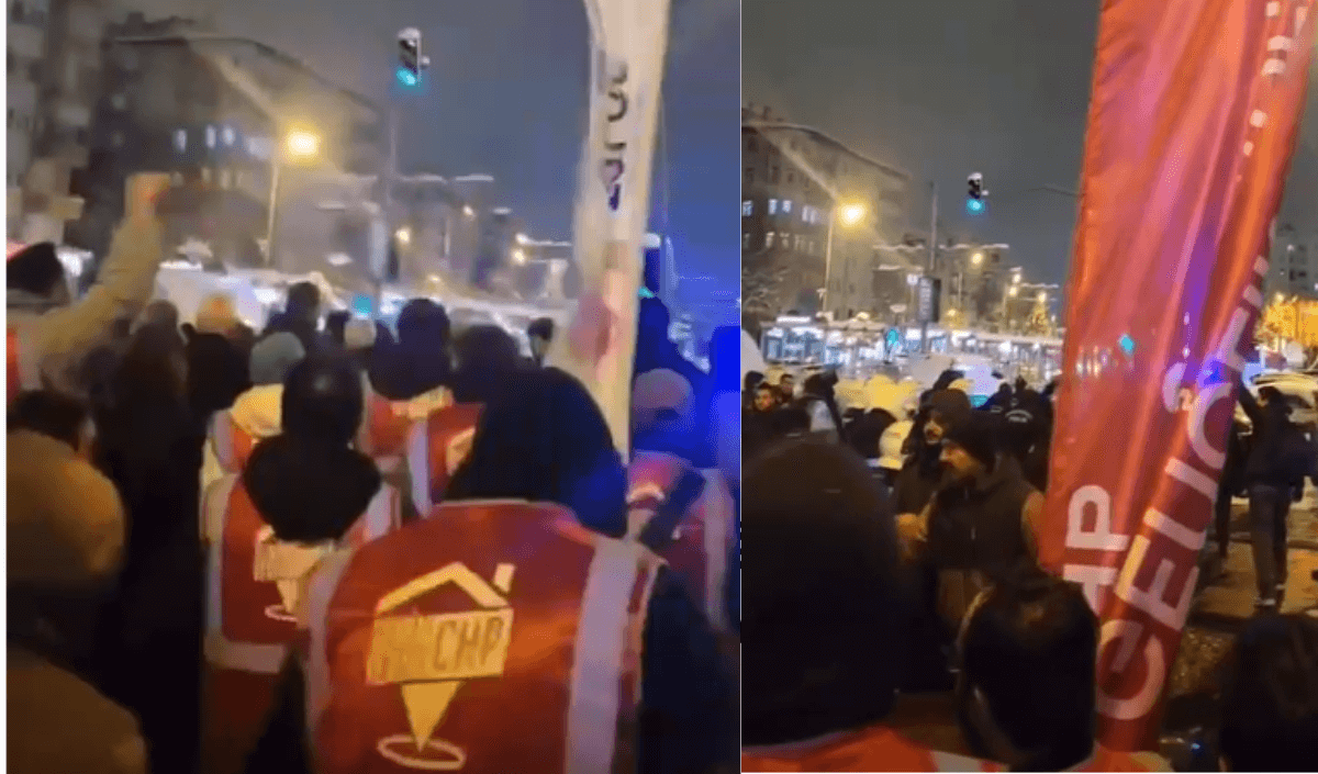 Ekrem İmamoğlu’nun çağrısına kulak veren CHP’liler Talas'ta sokaklara çıktı!
