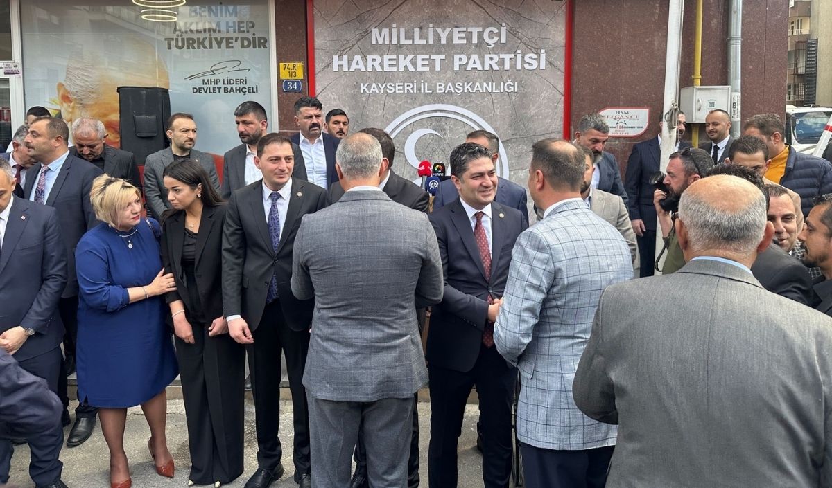 Mhp Kayseri'de Bayramlaşma Töreni! (1)
