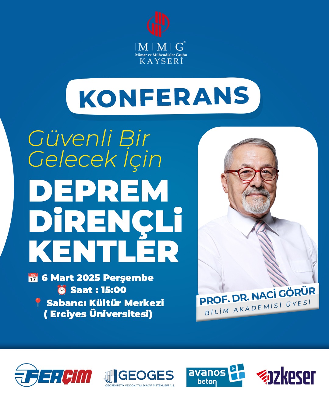 Naci Görür Kayseri Konferans
