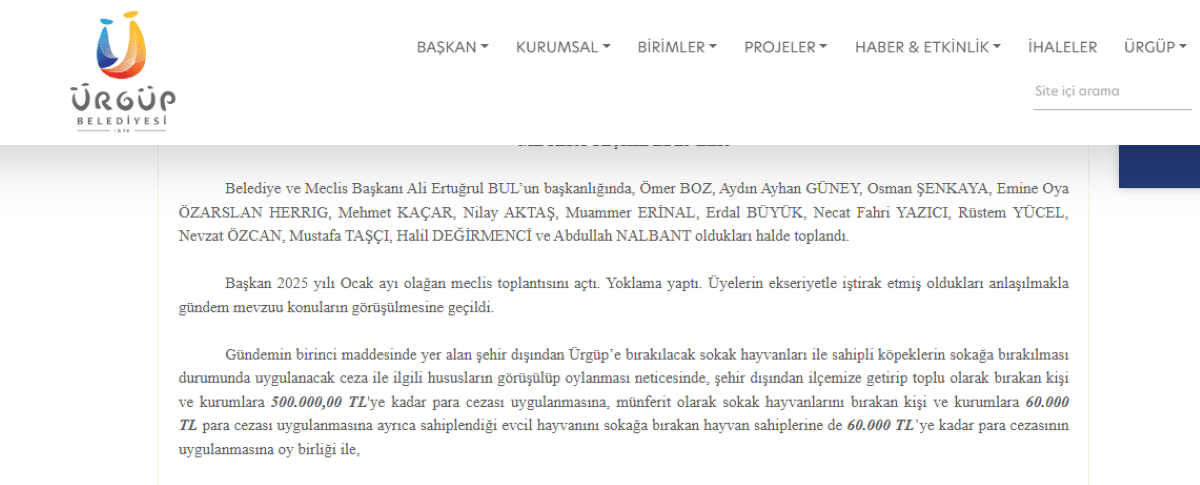 Ürgüp Belediyesi 2