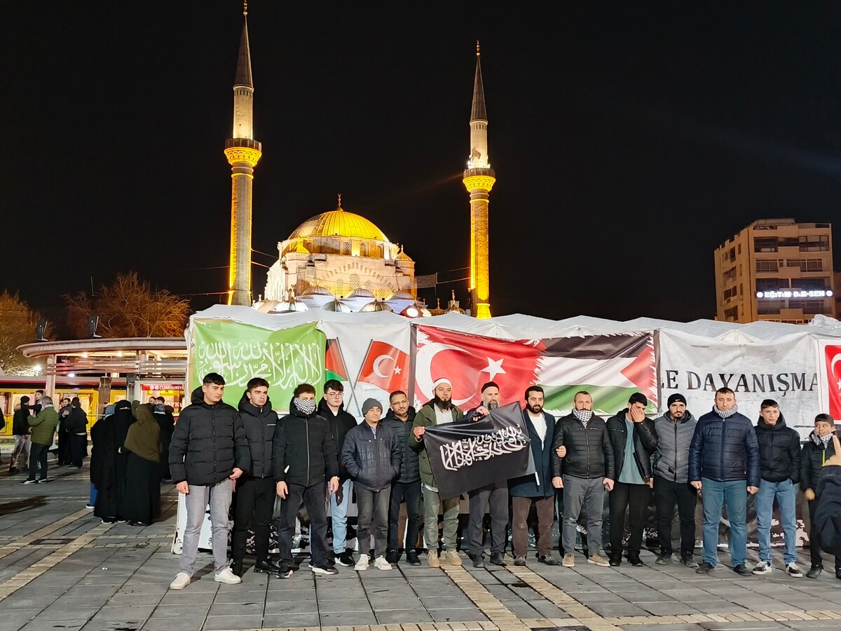 Cumhuriyet meydani protesto