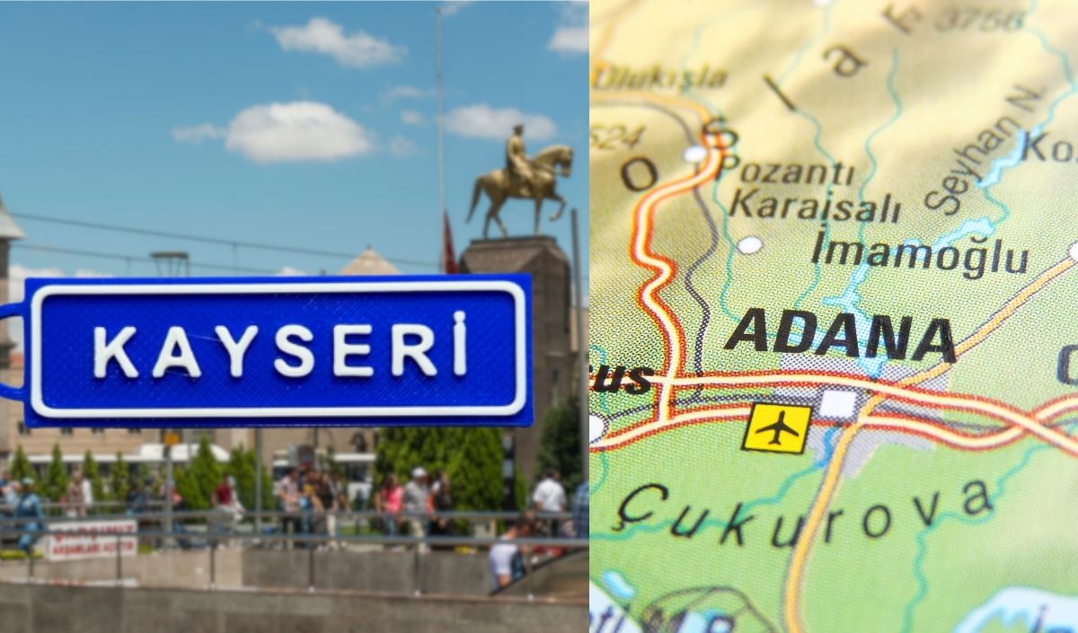 Adana'dan Kayseriye Gitmek
