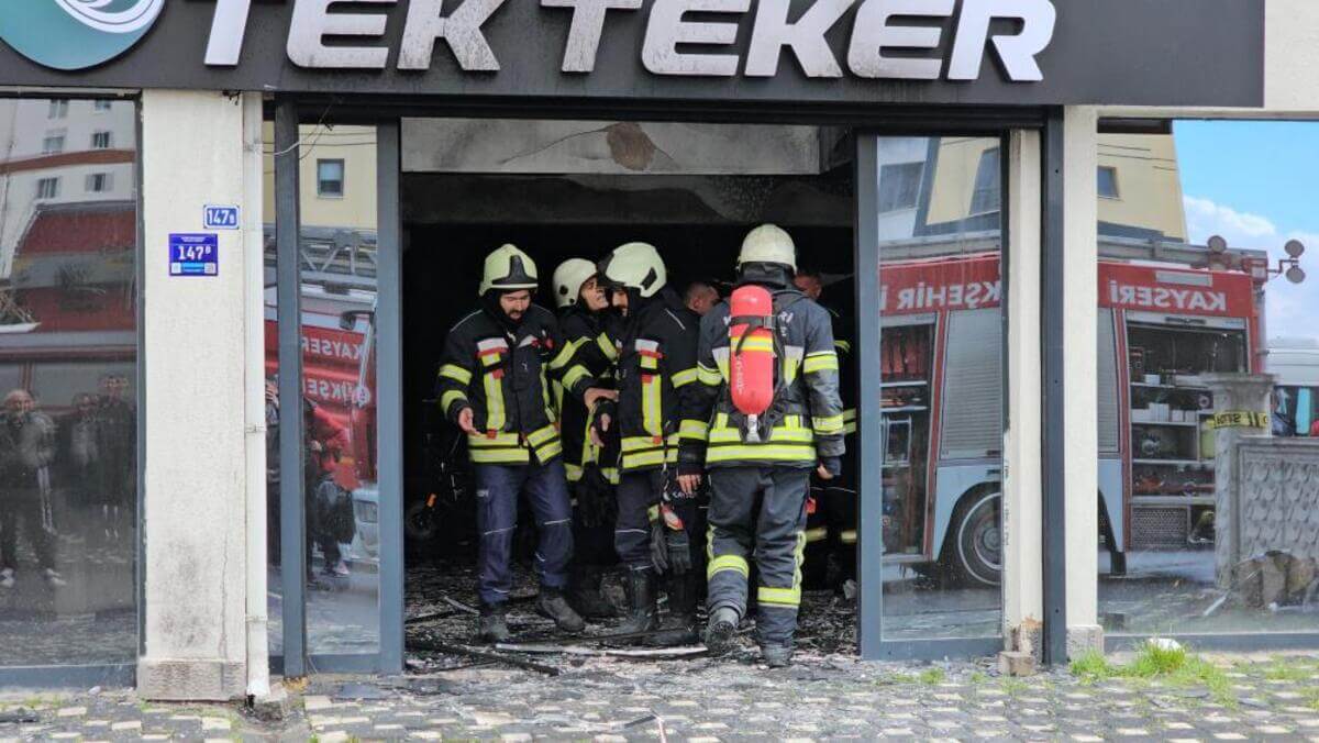 kayseri yangın