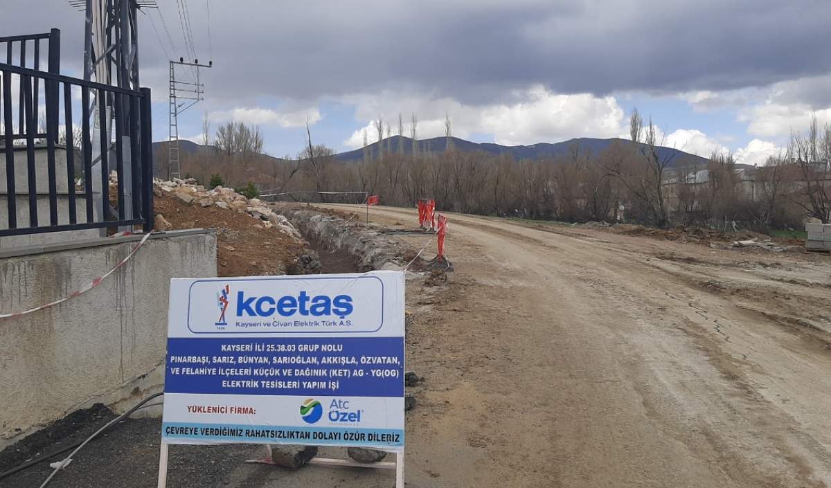 Chpli Sarız Belediyesi Elektrik Çalışması