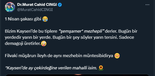murat cahid cıngı cemal enginyurt şemşamer mezhepli
