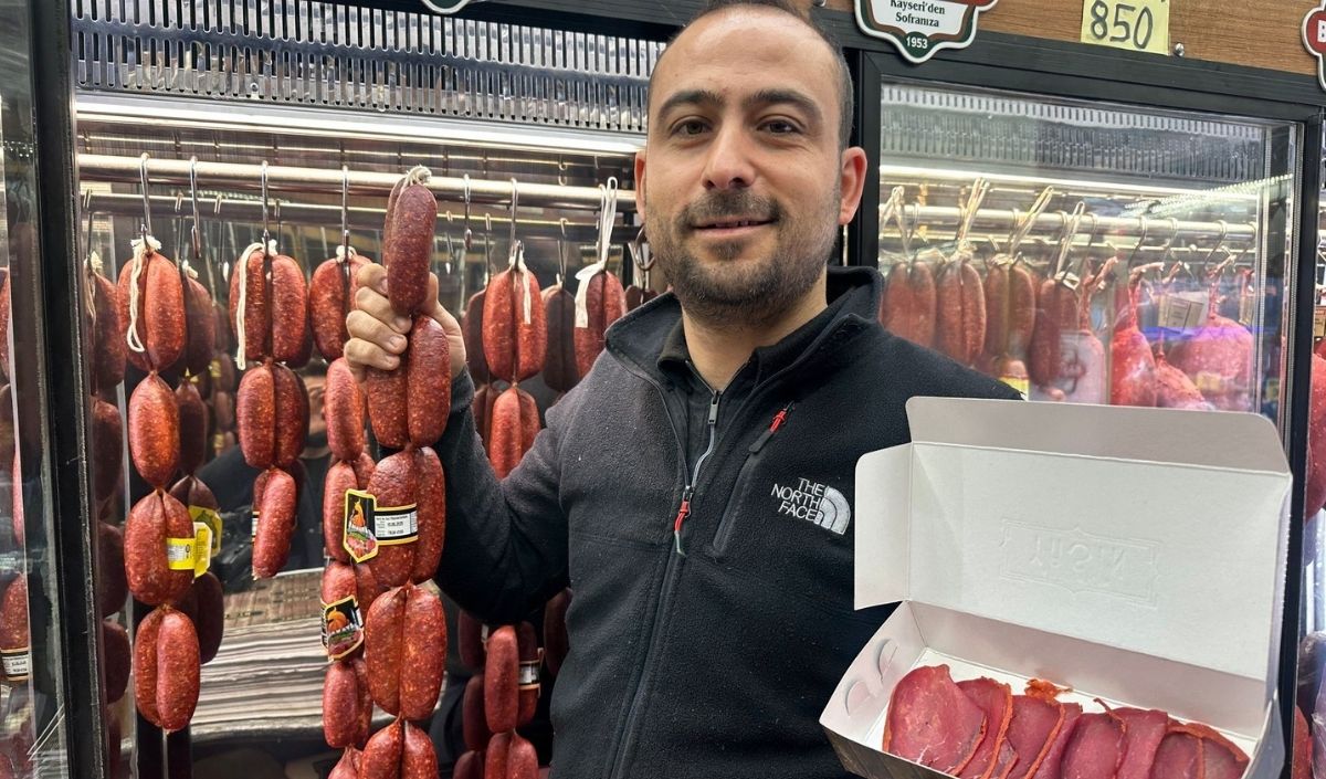 Kayseri’de Bayram En Çok Pastırmacılara Yaradı! En Ucuzu Bin 200 Tl (3)