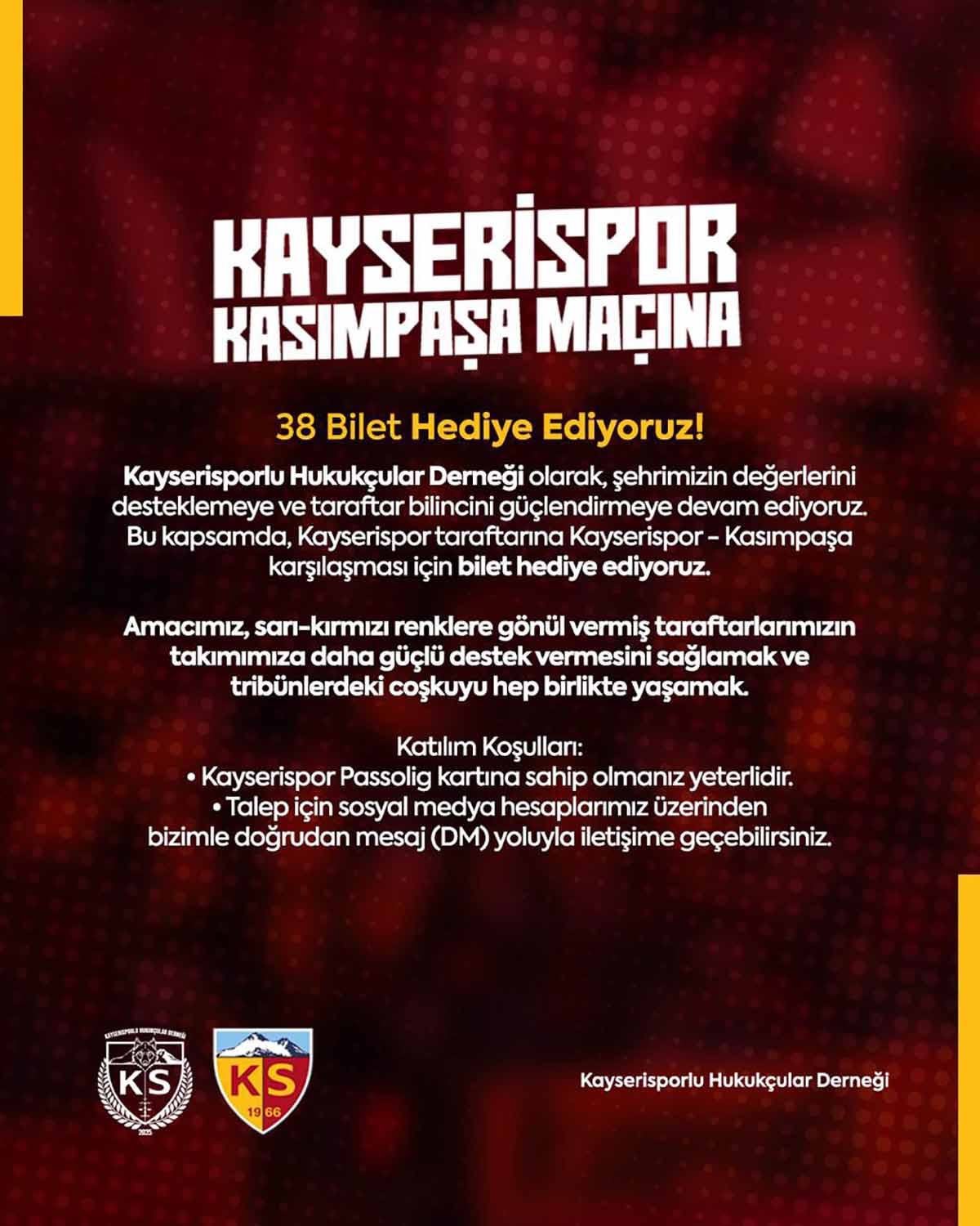 Kayserispor Hukukçular Derneği