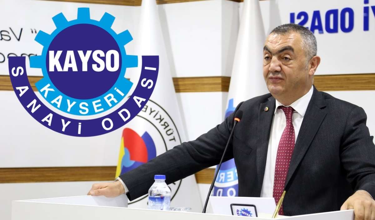 Kayso Başkanı Mehmet Büyüksimitçi Kürsüde