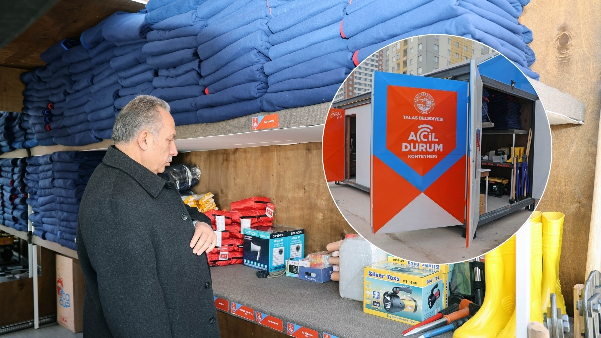 Talas'tan Deprem Önlemi (2)