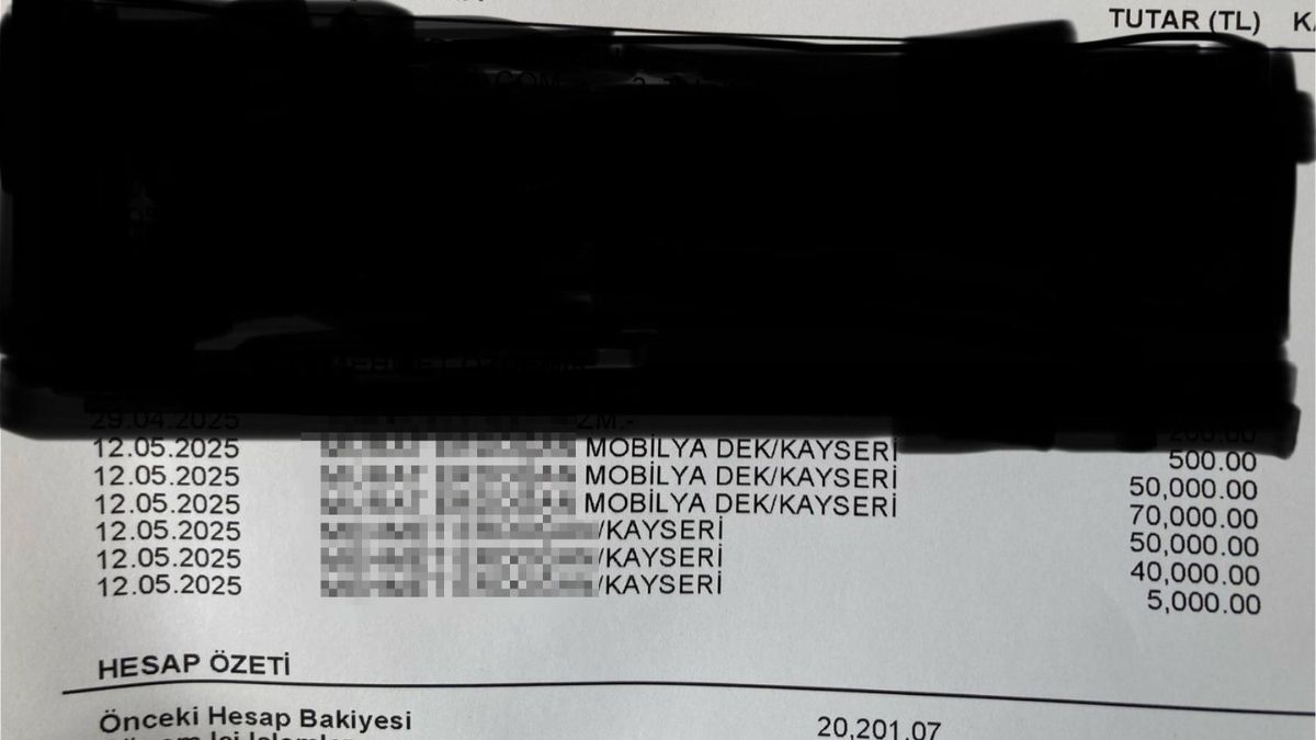 68 Yaşındaki Emekli Esnafa Kredi Kartı Şoku! Kayseri'den 215 Bin Tl Çekildi, (1)