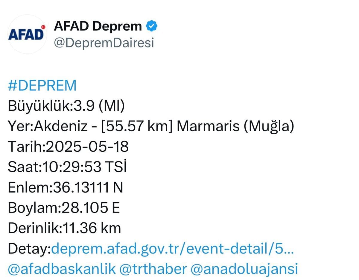 Afad Deprem