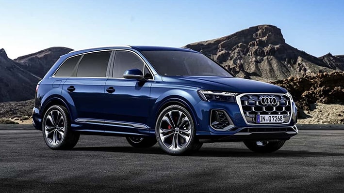Audi Q8
Audi Q8, SUV segmentinde lüks ve performansın zirvesini temsil ediyor. Q8 SUV 45 TFSI quattro 265 hp Tiptronic PI, 9.506.043 TL’den başlayan fiyatlarla satışta.