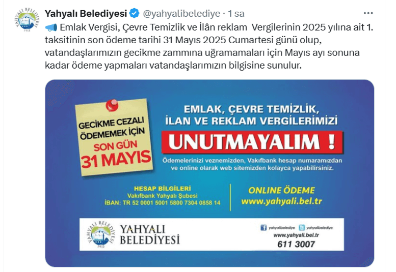 Yahyalı Belediyesi