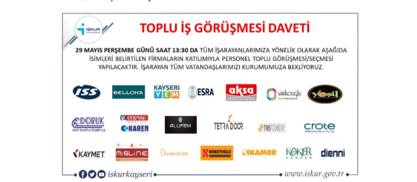toplu iş görüşmesi