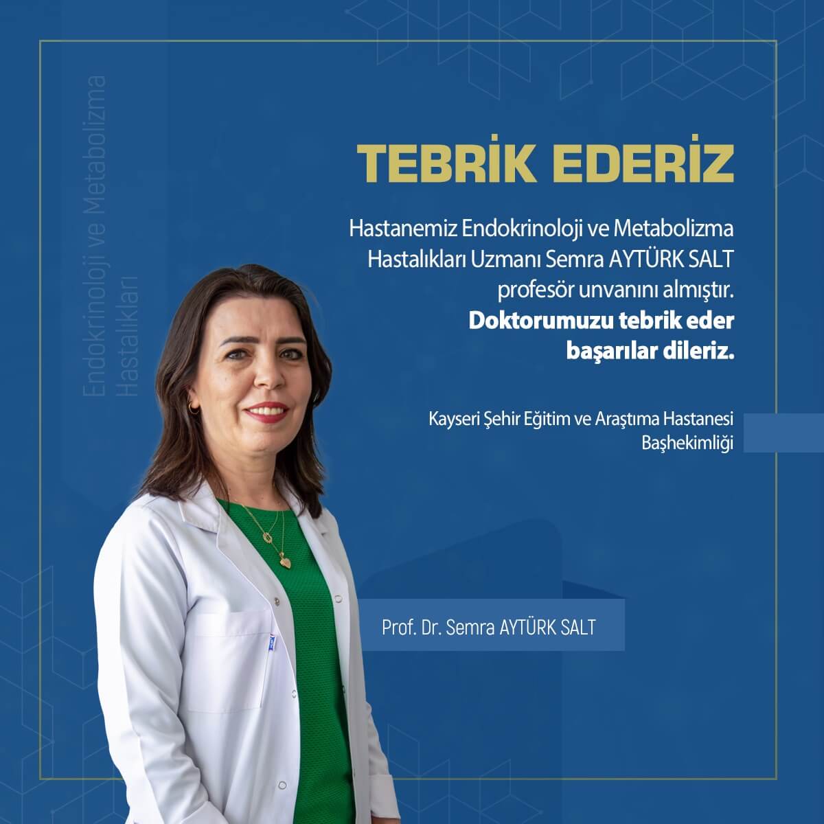 Kayseri şehir hastanesi