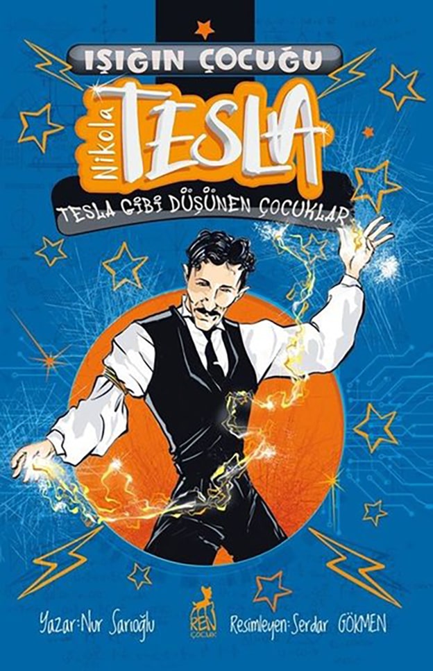 4. “Işığın Çocuğu Nikola Tesla” – Nur Sarıoğlu
Bilim dünyasının dahi ismi Nikola Tesla’nın hayatını anlatan bu biyografi, Nur Sarıoğlu’nun kaleminden okuyucularla buluşuyor. Işığın Çocuğu Nikola Tesla, Tesla’nın icatlarını, düşünce dünyasını ve mücadelelerini sade ama etkileyici bir dille aktarıyor. Bilim meraklıları ve biyografi severler için keyifli bir okuma sunuyor.