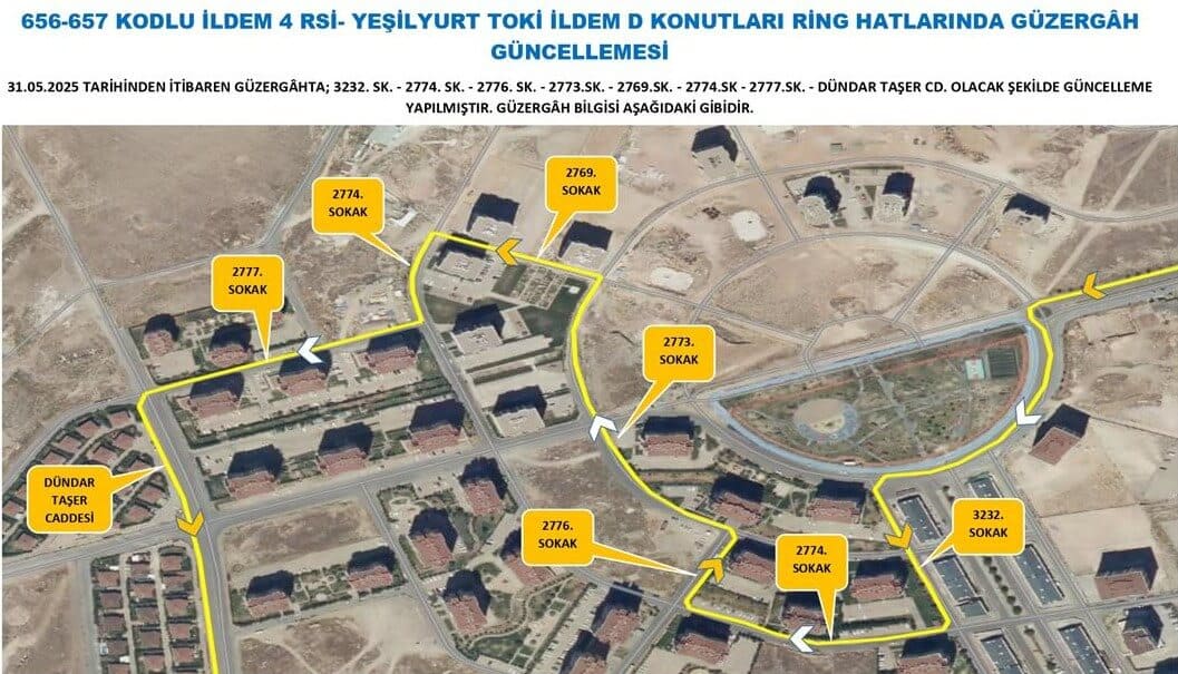 Kayseri Güzergah Düzenlemesi (5)-1