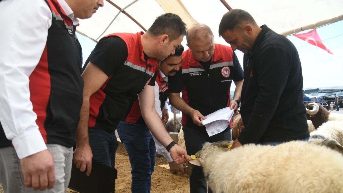 Kayseri'de Kurban Pazarlarına Sıkı Denetim! İl Müdürü De Katıldı (2)