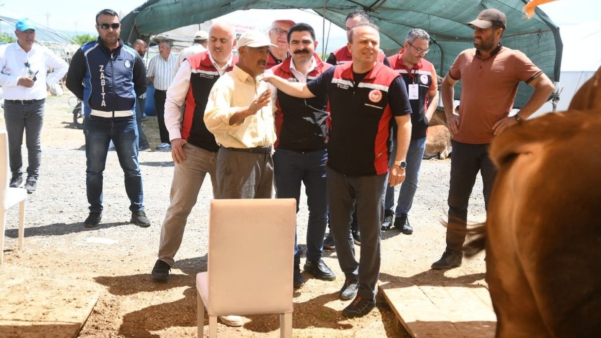 Kayseri'de Kurban Pazarlarına Sıkı Denetim! İl Müdürü De Katıldı (4)