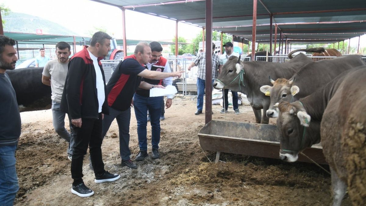 Kayseri'de Kurban Pazarlarına Sıkı Denetim! İl Müdürü De Katıldı (5)