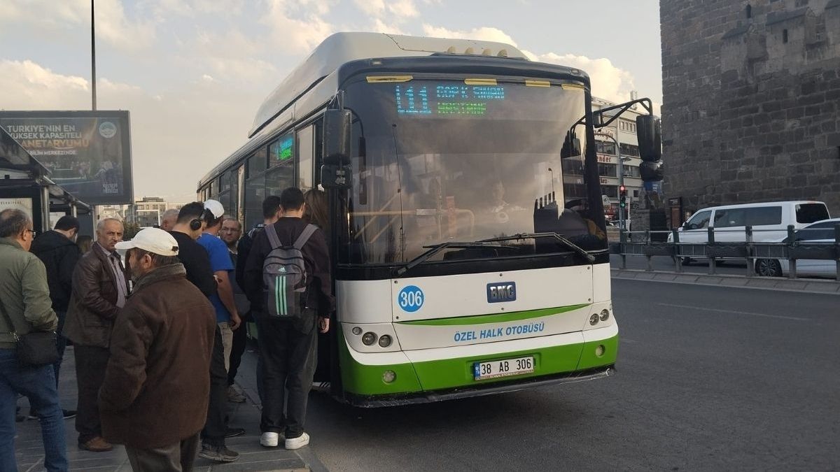 Kayseri’de Ulaşım Yatırımı Vatandaşa Zam Olarak Döndü! (1)