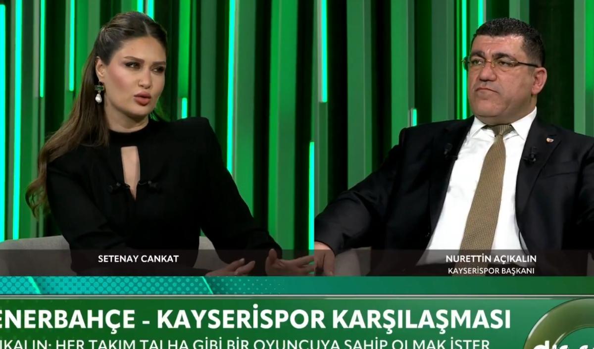 Kayserispor Başkanı Nurettin Açıkalın Talha Sarıslan Açıklaması (3)