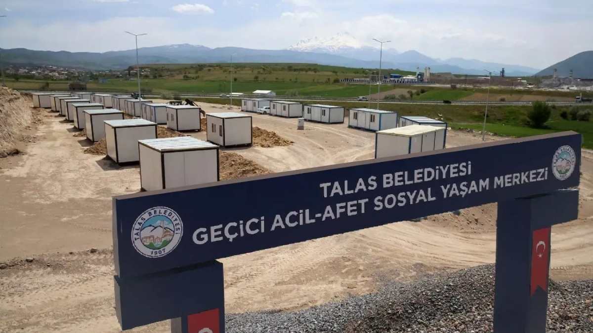 Talas'ta Konteyner Kent (3)