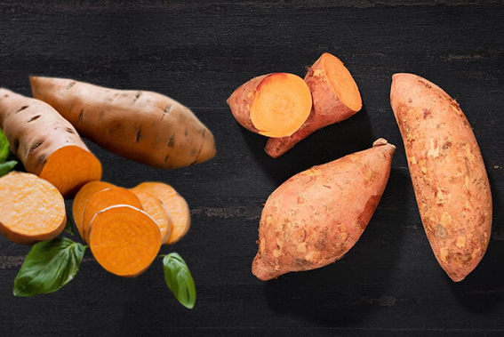 7. Tatlı Patates
Potasyum içeriği: Orta boy fırınlanmış kabuklu tatlı patateste 542 miligram

Tatlı patates, potasyumun yanı sıra beta-karoten ve lif açısından zengindir. Dilerseniz tek başına dilerseniz de akşam yemeklerinizde garnitür olarak tercih edebilirsiniz.