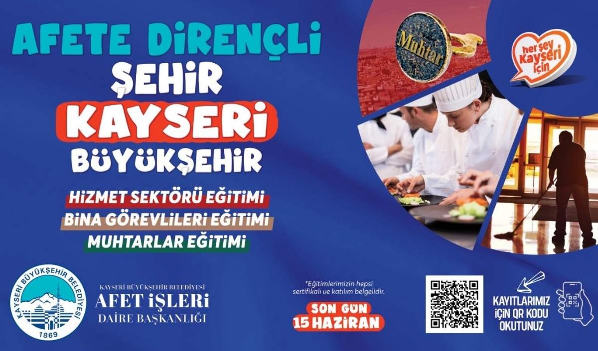Afet Eğitimlerinde Kayıt Süresi Uzatıldı! Son Tarih 15 Haziran