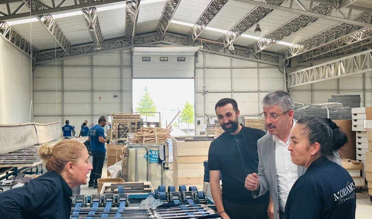 Ak Partili Çopuroğlu Sahaya Indi! Kayseri Sanayisi Bizim Göz Bebeğimiz