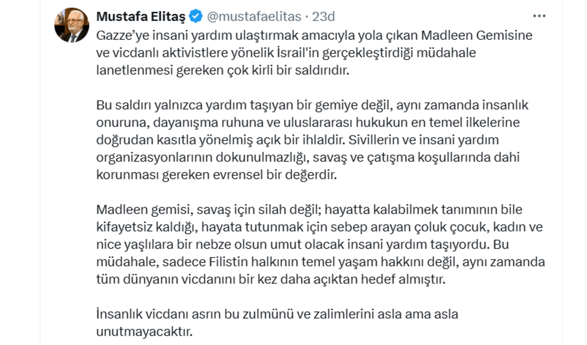 mustafa elitaş