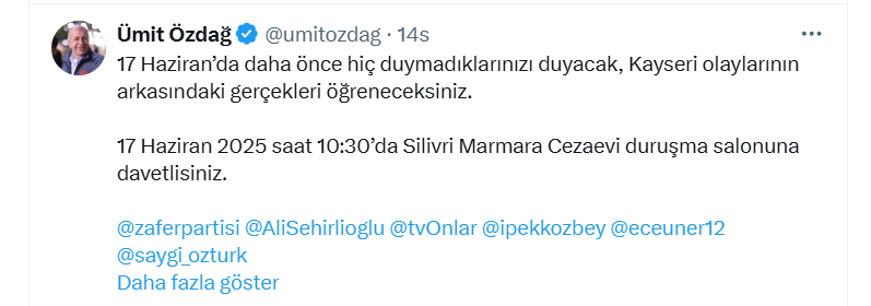 ümit özdağ